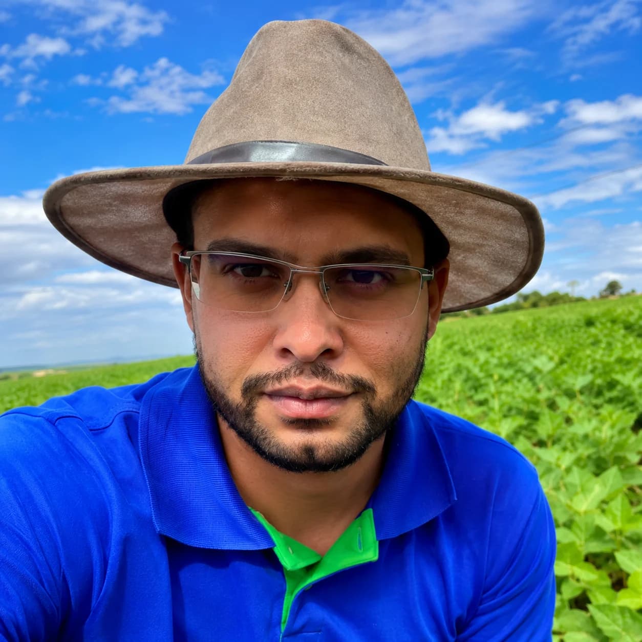 Agronomist Anderson Souza de Jesus